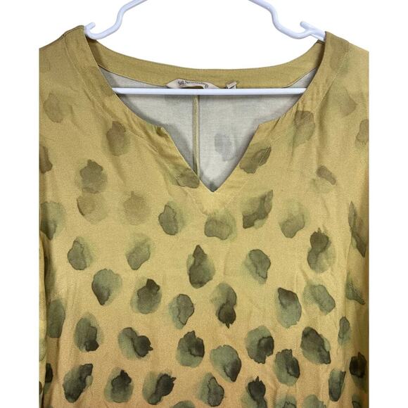 Soft Surroundings Boho Midi Dress Pockets Jungle Print XL - Picture 5 of 13